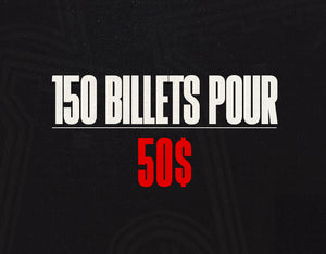 150 pour 50 $