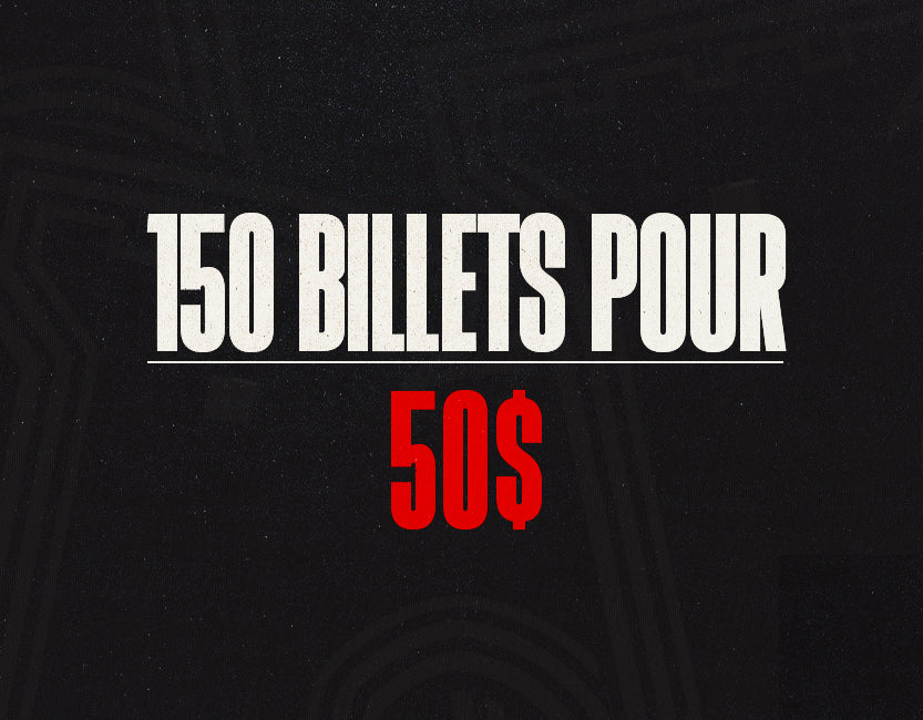 150 pour 50 $