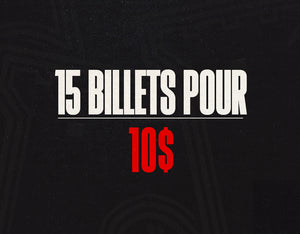 15 pour 10 $