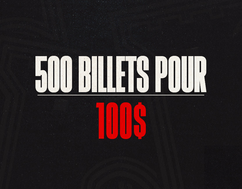 500 pour 100 $